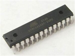 break atmega168p locked microprocessor flash memory and readout embedded heximal content from atmega168p microcontroller
