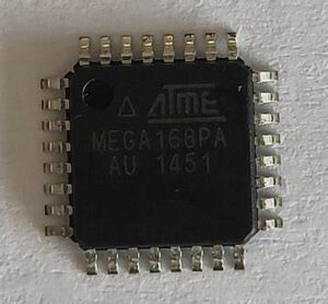 Extract IC ATmega168PA Program from embedded flash memory, unlock mcu atmega168pa security fuse bit and recover locked firmware from atmega168pa microprocessor flash and eeprom memory;