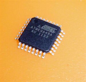 Read MCU ATmega48A Program from secured flash and eeprom memory, unlock atmel microcontroller atmega48a tamper resistance system and recover embedded firmware into the format of binary or heximal out from atmega48a microprocessor.