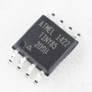 Read Microcontroller ATtiny85 Flash content from program memory after reset the status of MCU ATtiny85 by microprocessor breaking technique to clone ATtiny85 microcontroller