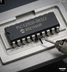 Khi các kỹ thuật viên cố gắng trích xuất hoặc khôi phục nội dung từ bộ vi xử lý Microchip PIC12F635 đã được bảo mật, một khi cầu chì cấu hình được kích hoạt, bộ vi xử lý Microchip PIC12F635 sẽ biến thành một pháo đài mã hóa, nơi các bộ lập trình tiêu chuẩn không thể truy xuất ảnh nhị phân, trích xuất bộ nhớ flash hay đọc dữ liệu EEPROM thông qua các lệnh thông thường. MCU Microchip PIC12F635 chủ động che chắn bộ nhớ chương trình và các thanh ghi được bảo vệ sau nhiều lớp phòng thủ ở cấp độ silicon, nghĩa là bất kỳ nỗ lực nào nhằm xâm nhập vào kiến trúc đã khóa đều đòi hỏi các kỹ thuật thăm dò chuyên dụng có thể luồn lách qua các cổng truy cập được bảo mật mà không phá hủy khuôn chip. Chênh lệch nhiệt độ, sườn xung đồng hồ được điều chỉnh chính xác và các cấu hình điện áp phi tiêu chuẩn đều là những yếu tố trong phương trình tinh vi cần có để khôi phục tệp hex có thể đọc được của vi điều khiển Microchip PIC12F635 từ các mảng bộ nhớ được bảo vệ. Không giống như giải mã phần mềm tấn công logic mật mã về mặt toán học, hình thức kỹ thuật đảo ngược này hoạt động ở lớp vật lý, nơi chỉ một xung lệch nhịp duy nhất cũng có thể khiến vi điều khiển Microchip PIC12F635 bị khóa vĩnh viễn vào trạng thái không thể đảo ngược, khiến mã nguồn và toàn bộ kho lưu trữ các tham số vận hành trở nên không thể truy cập được mãi mãi.