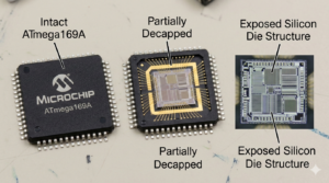 セキュリティ保護されたATMEL ATmega169AからMCUコードをコピーするプロセスは、保護されていないデバイスの読み取りとは根本的に異なる高度な技術的手法を必要とします。暗号化またはロックされたATMEL ATmega169Aマイクロコントローラの場合、当社のエンジニアリングチームは高度なリバースエンジニアリング手法を用いて、保護されたメモリ領域へのアクセスを開きます。目的は、ATMEL ATmega169AロックされたMCUの動作を定義するフラッシュプログラム、EEPROMデータ、構成ヒューズを含む完全なファームウェアイメージを復元することです。この復元操作により、デバイスが適切に機能するために必要な実行可能コードとキャリブレーション定数を含む完全なバイナリダンプが生成されます。結果として得られる16進数形式のファイルには、元のプログラムのあらゆる側面がキャプチャされ、ATMEL ATmega169A暗号化マイクロコントローラの機能を完全にアーカイブし、その後再現することが可能になります。この抽出されたデータは、人間が読めるソースコード形式ではありませんが、デバイスの動作の完全なソースを表しています。