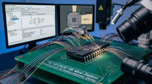 This preparatory work is an important part of Microprocessor PIC18F2420 Flash Content Reading because it separates firmware-file analysis from physical chip readout. An available HEX file can be converted into a binary representation for comparison, but the conversion does not recover missing information or prove that the file matches the installed device. Engineers should validate file integrity, target-device compatibility, and the expected memory layout before using the image in further analysis. This approach reduces the risk of confusing incomplete software records with the actual contents of the microcontroller.