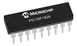 crack microchip pic16f1826-ip microcontroller flash memory