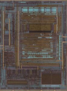 Read Protected Microchip PIC18F14K22 MCU Program and data from flash and eeprom memory, crack tamper resistance system of mcu pic18f14k22 by focus ion beam technique, which will break off fuse bit of pic18f14k22 microcontroller protection;