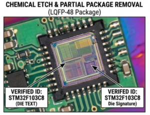 सुरक्षित, संरक्षित या लॉक किए गए ARM STM32F103C8 MCU पर लागू हार्डवेयर प्रतिबंधों को पार करने की तकनीकी प्रक्रिया के लिए आधुनिक सिलिकॉन संरचनाओं की गहरी समझ आवश्यक होती है। जब विशेषज्ञ इंजीनियर किसी सुदृढ़ सुरक्षा वाले लक्ष्य से कार्यात्मक निर्देशों को निकालने, पुनर्प्राप्त करने या पुनर्स्थापित करने का प्रयास करते हैं, तो वे सीधे ARM STM32F103C8 माइक्रोकंट्रोलर के आंतरिक सिलिकॉन मैट्रिक्स में संग्रहीत रॉ बाइनरी या हेक्स फ़ाइल को लक्ष्य बनाते हैं। यह अत्यधिक केंद्रित प्रक्रिया फ्लैश प्रोग्राम मेमोरी ब्लॉकों तथा ARM STM32F103C8 माइक्रोप्रोसेसर के आंतरिक EEPROM स्टोरेज का डंप प्राप्त करने के लिए डिज़ाइन की गई है, जो मिलकर पूरे सिस्टम के मूल डेटा संग्रह के रूप में कार्य करते हैं। इस एम्बेडेड कोड को सफलतापूर्वक प्राप्त करने से इंजीनियरिंग कंपनियाँ मशीन व्यवहार का विश्लेषण कर सकती हैं और मूल स्रोत कोड तक पहुँच के बिना सिस्टम निर्भरताओं का अध्ययन कर सकती हैं। चूँकि मूल ARM STM32F103C8 माइक्रोप्रोसेसर अनधिकृत रीड कमांड को रोकने के लिए सख्त हार्डवेयर-स्तरीय सुरक्षा तंत्र का उपयोग करता है, इसलिए पूर्ण डेटा डंप प्राप्त करने हेतु विशेष सिग्नल विश्लेषण तकनीकों की आवश्यकता होती है जो सुरक्षा मिटाने की प्रक्रिया सक्रिय किए बिना MCU से डेटा उपलब्ध करा सकें।
