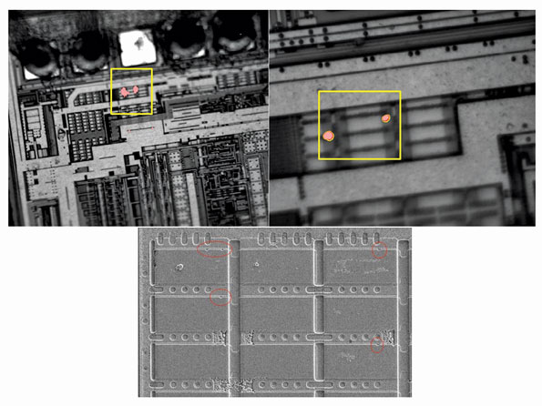 ARM7 Microcontroller STM32F107VCT7 Flash Memory Data Cloning refers to break mcu fuse bit by focus ion beam and recover embedded firmware from stm32f107vct7 microprocessor;