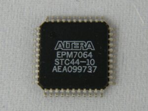   Unlock Altera CPLD IC EPM7064STC44 Eeprom Memory and retrieve embedded source code from CPLD EPM7064STC44 Chip, tamper resistance system of CPLD EPM7064STC44 will be attacked and reset to open status