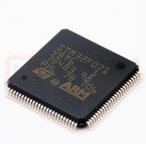 El firmware flash del microcontrolador ARM STM32F071R8 se puede duplicar después de deshabilitar su bit de fusible de protección de lectura a través de la técnica inversa MCU stm32f071r8; Hacer la unidad clonada del microprocesador STM32F071R8 reescribiendo el HEXIMAL a la nueva MCU;