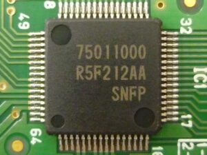 Renesas Microprocessor R5F212AASDFP Binary Reading can help engineer to copy original embedded firmware from Locked mcu r5f212aasdfp flash memory, the flash program which has been secured by fuse bit of renesas microcontroller r5f212aasd will be unlocked