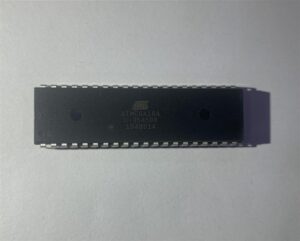 read avr microprocessor atmega16a flash memory program file